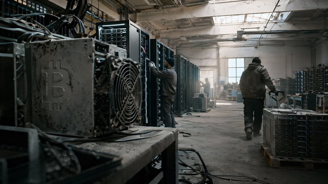 Bitcoin Miners: AI Pivot Threatens Network Security, But BTC Revenue t