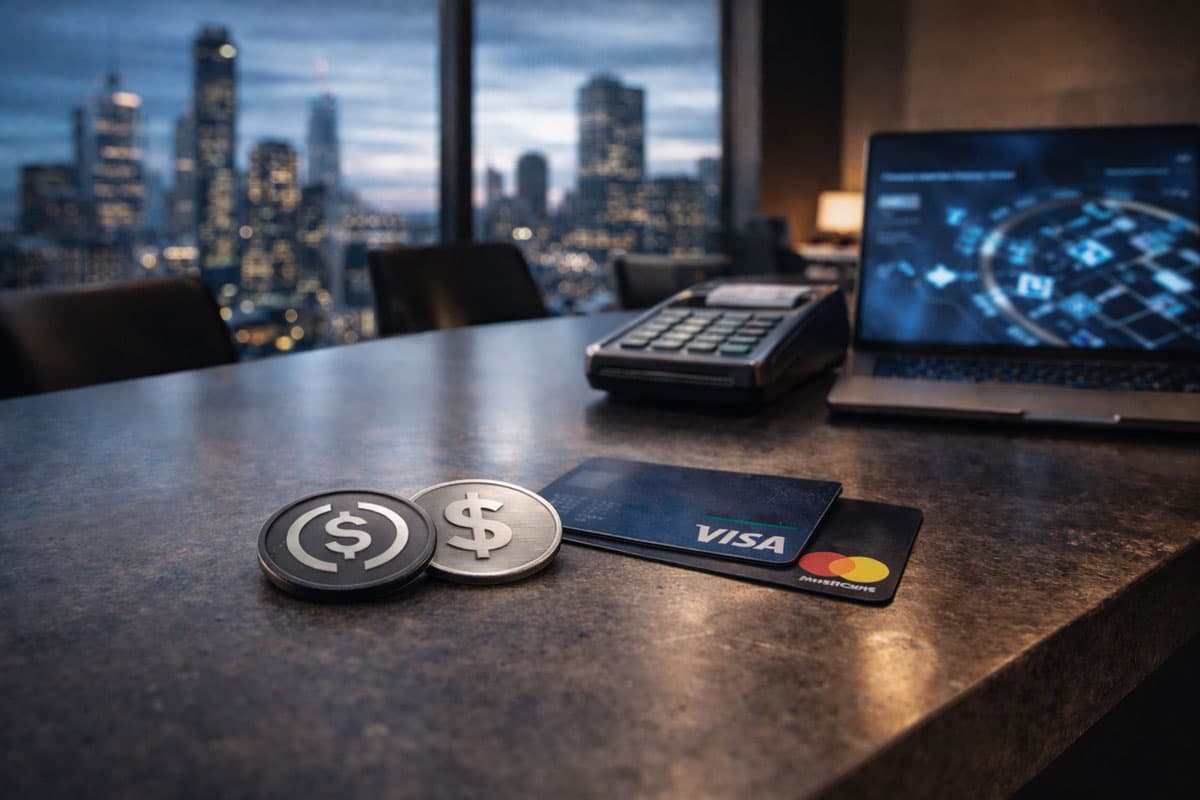 Establecoins: Visa y Mastercard apuestan $1.8B por el futuro de los pa